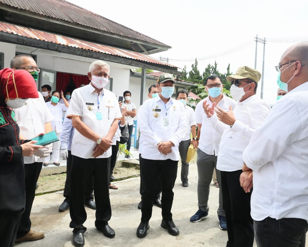 Dalam Kunker, Gubernur Sumatera Utara Meninjau Fasilitas Di Rumah Sakit Umum Tarutung