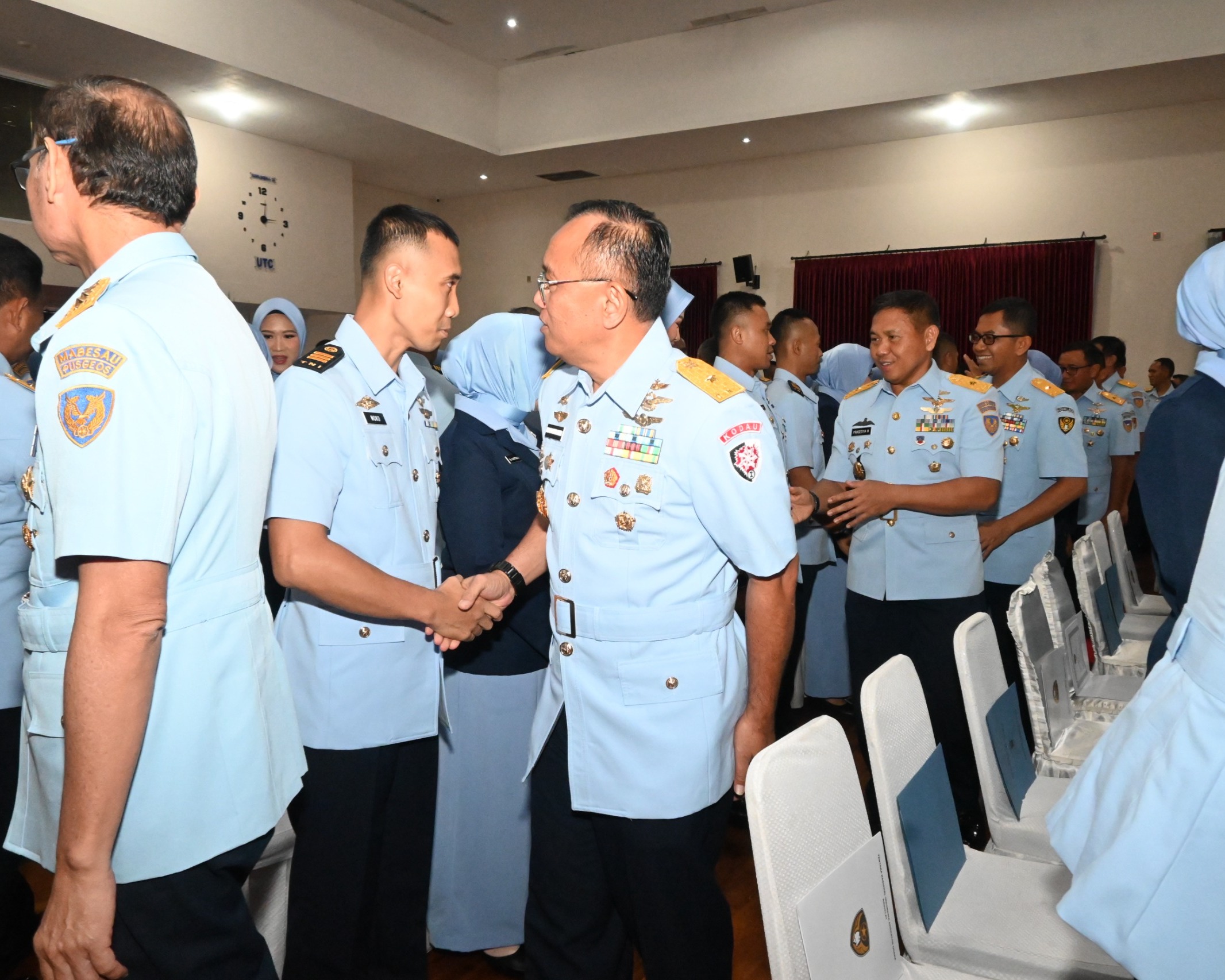 Kapok Sahli Kodau I Hadiri Penutupan Pendidikan Sekkau A-117