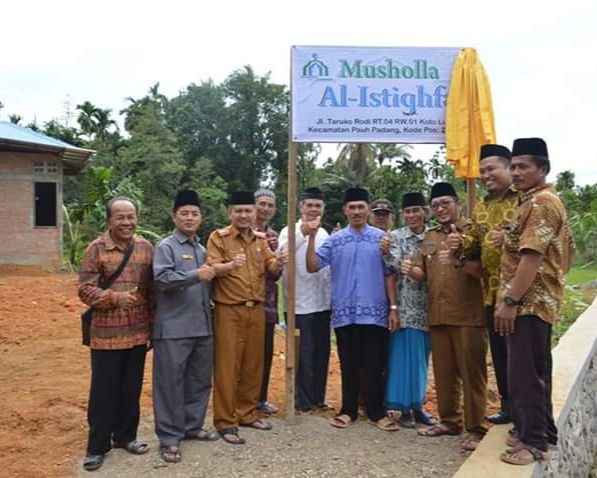Wawako Hendri Resmikan Musala Al Istighfar Taruko Rodi