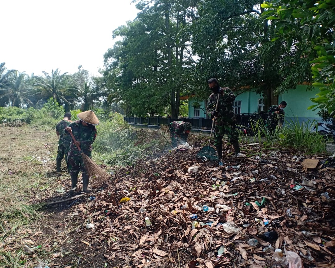 Kasdim 0301/Pekanbaru Cek Persiapan Pembukaan TMMD Ke-108