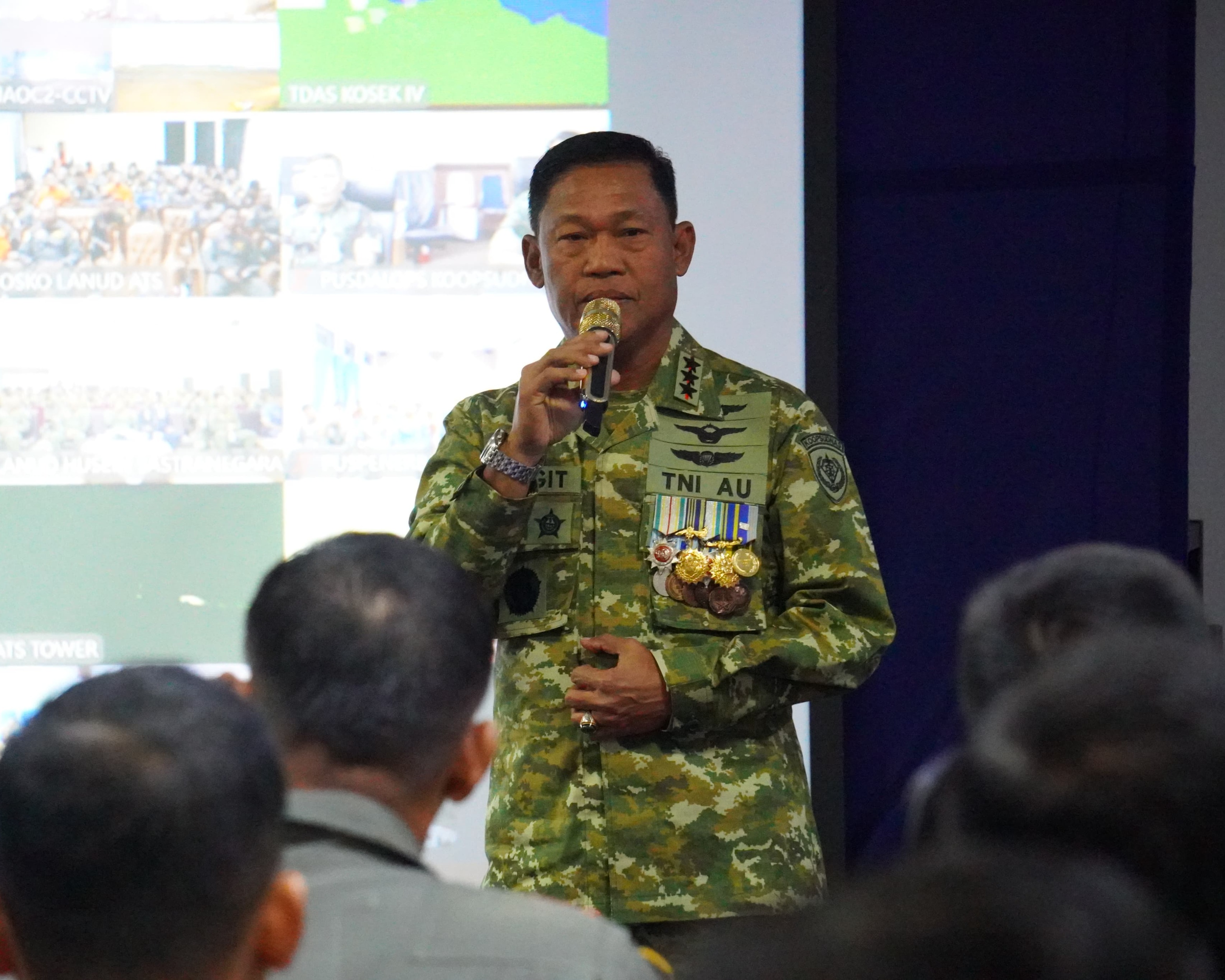 Kaskodau I Hadiri Briefing Kesiapan Pelaksanan Demo Udara HUT TNI Ke-80