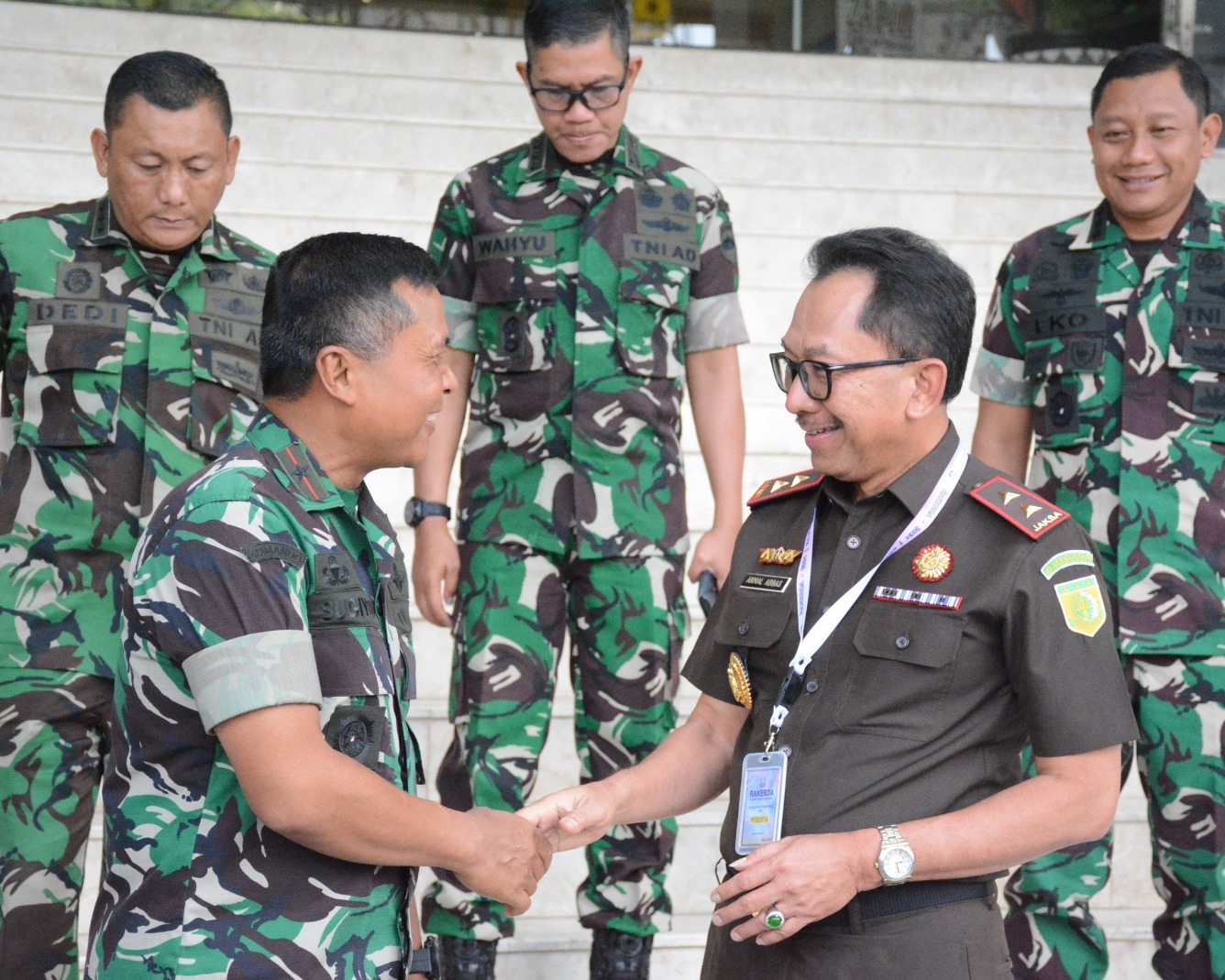 Danrem 031/Wira Bima Bersilaturahmi Ke Kejaksaan Tinggi Riau