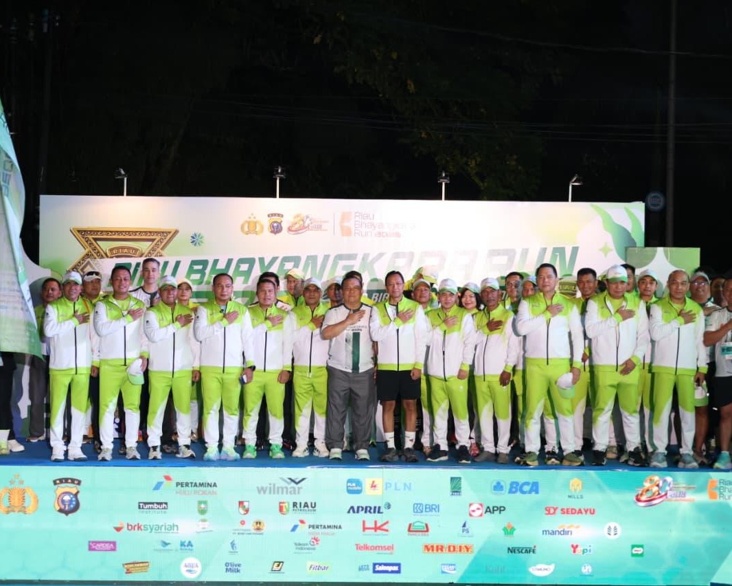 15.080 Pelari Ramaikan Riau Bhayangkara Run 2026, Gaungkan Gerakan Lawan Karhutla