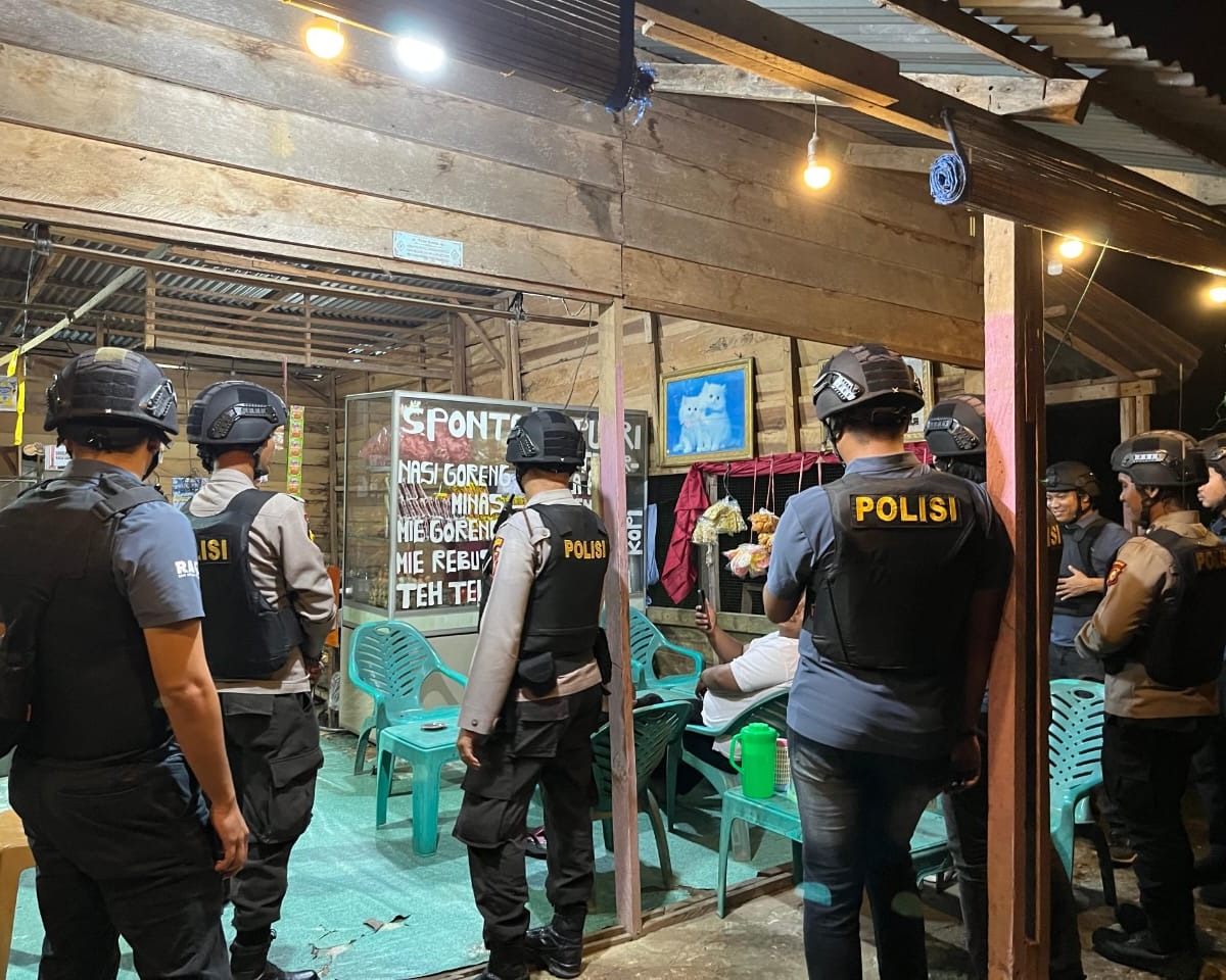 Tingkatkan Keamanan dan Ketertiban Masyarakat, Polres Rokan Hulu Gelar Apel Cipkon dan Patroli Anti Premanisme