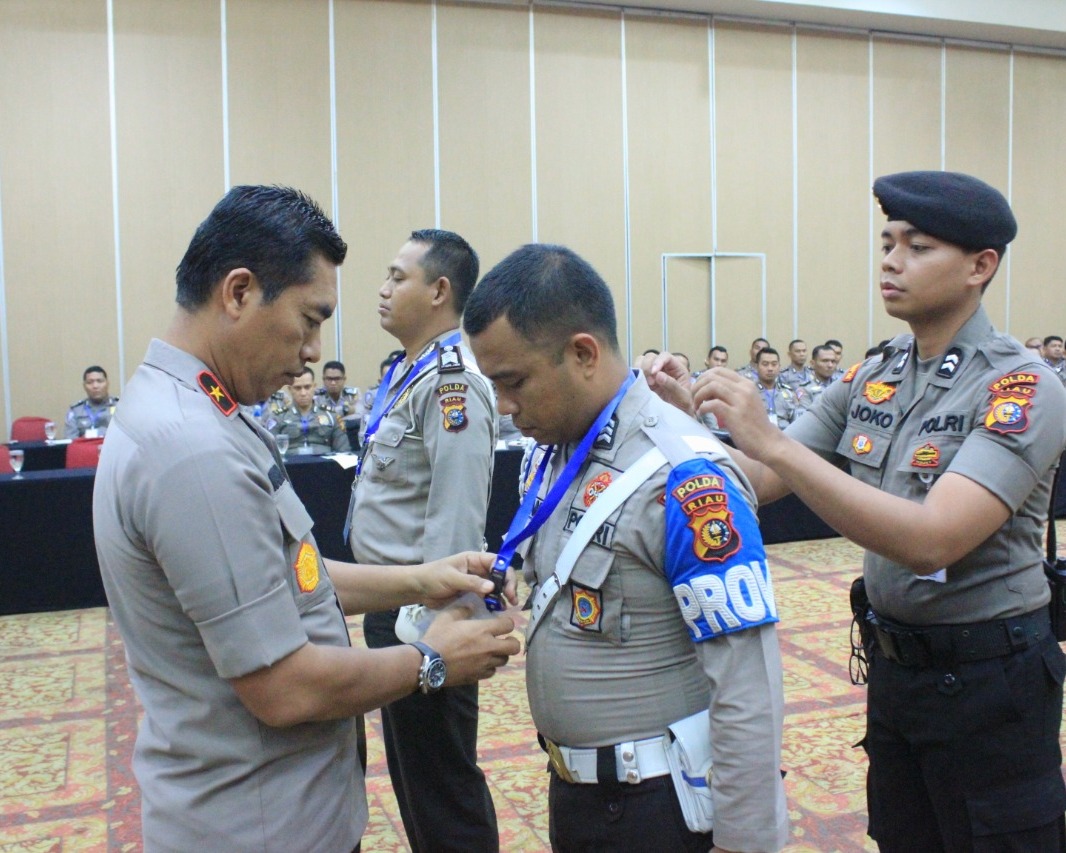 Wakapolda Riau Buka Latihan Pra Operasi Zebra Muara Takus Tahun 2019