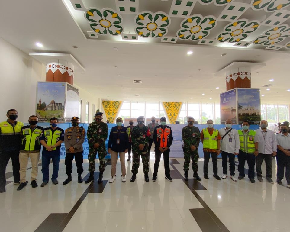 Hari Ini, Posko Natal 2020 dan Tahun Baru 2021 Resmi Dibuka Di Bandara SSK II Pekanbaru