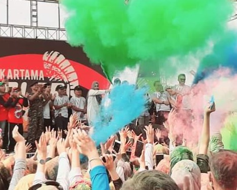Hadiri Even Color Run Kospin Sekartama Weleri, Ini Harapan Bupati Kendal
