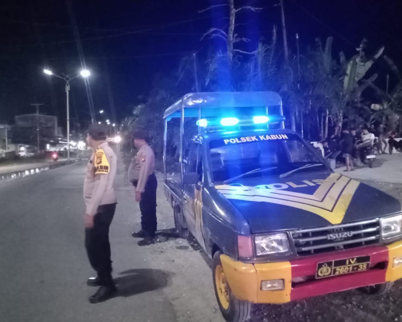 Tingkatkan Keamanan dan Ketertiban Masyarakat, Polres Rokan Hulu Gelar Apel Cipkon dan Patroli Anti Premanisme