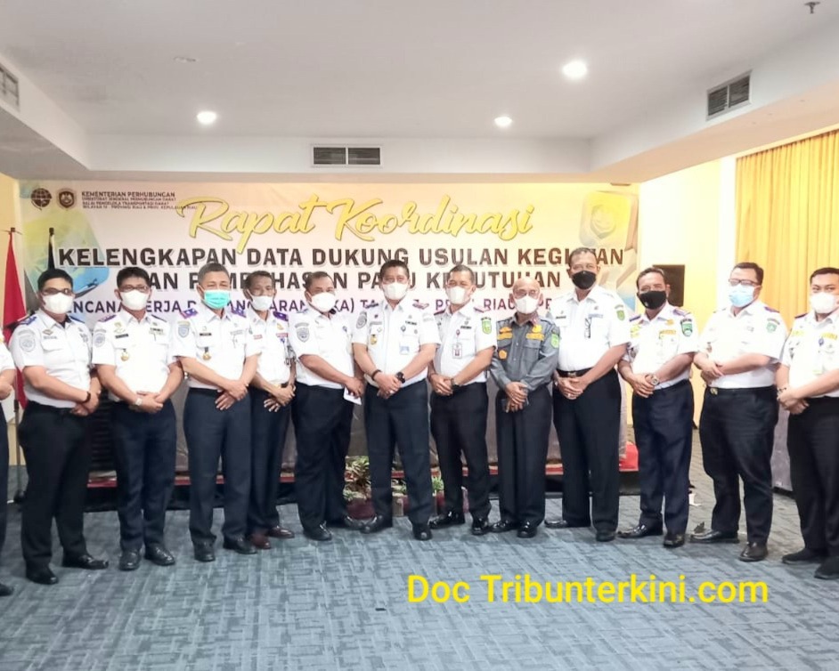 BPTD Wilayah IV Provinsi Riau-Kepri Gelar Rakor Kelengkapan Data Dukung Usulan Kegiatan Dan Pembahasan Pagu Kebutuhan RKA TA 2023