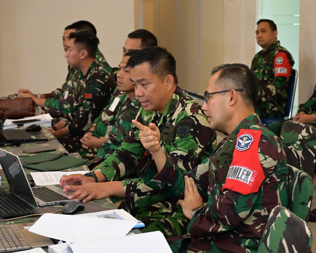 Wapangkogasudgab Pimpin Alur Latihan Hari Ke-3 Angkasa Yudha