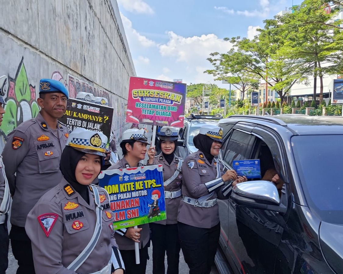 Hari Ke-9, Tim Satgas Preemtif Operasi Zebra Lancang Kuning 2024 Tingkatkan Himbauan Tertib Berlalu Lintas dan Bijak Bermedsos