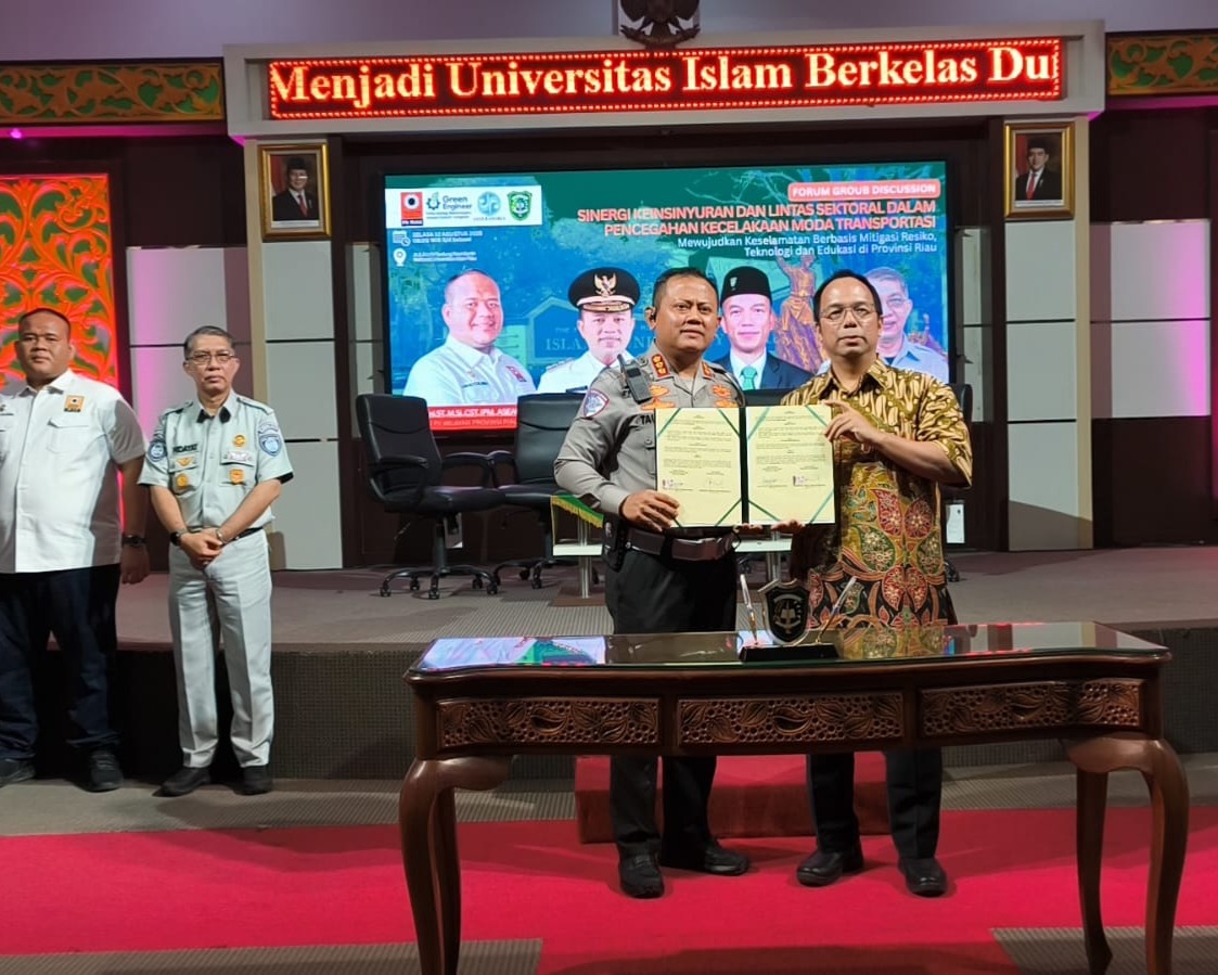 Ditlantas Polda Riau Dan UIR Sepakat Perkuat Keselamatan Transportasi Melalui Sinergi Keinsinyuran