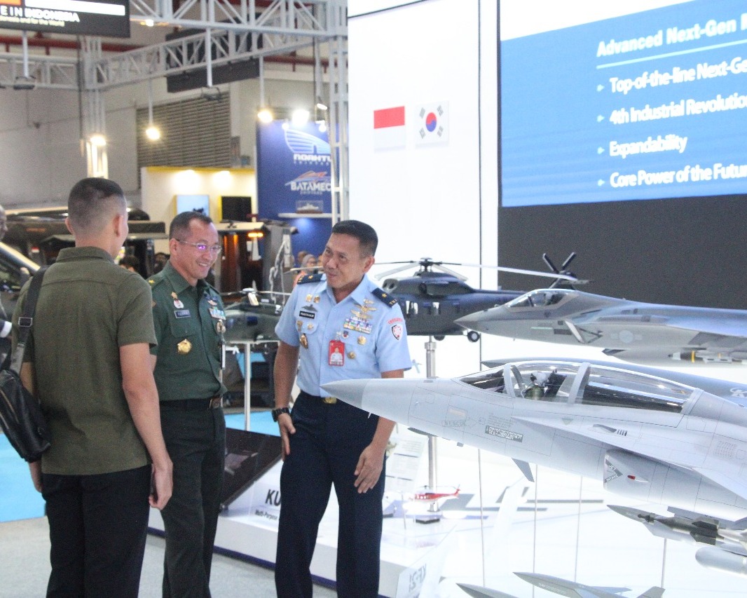 Kaskoopsud I Hadiri Hari Kedua Indo Defence Expo di Kemayoran