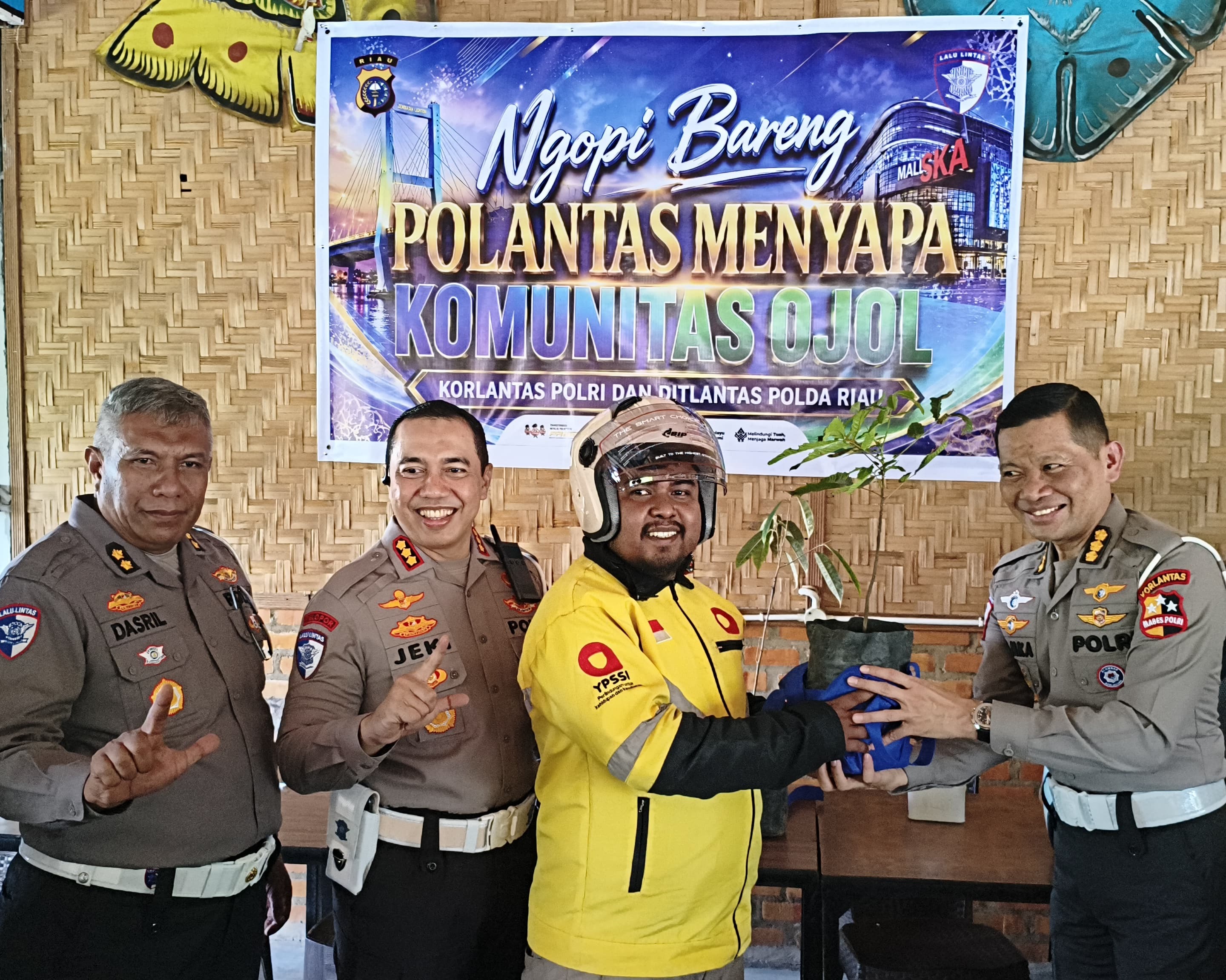 Korlantas Polri Apresiasi Inovasi Ditlantas Polda Riau, Ojol Disebut Duta Keselamatan Dan Mitra Strategis Polri