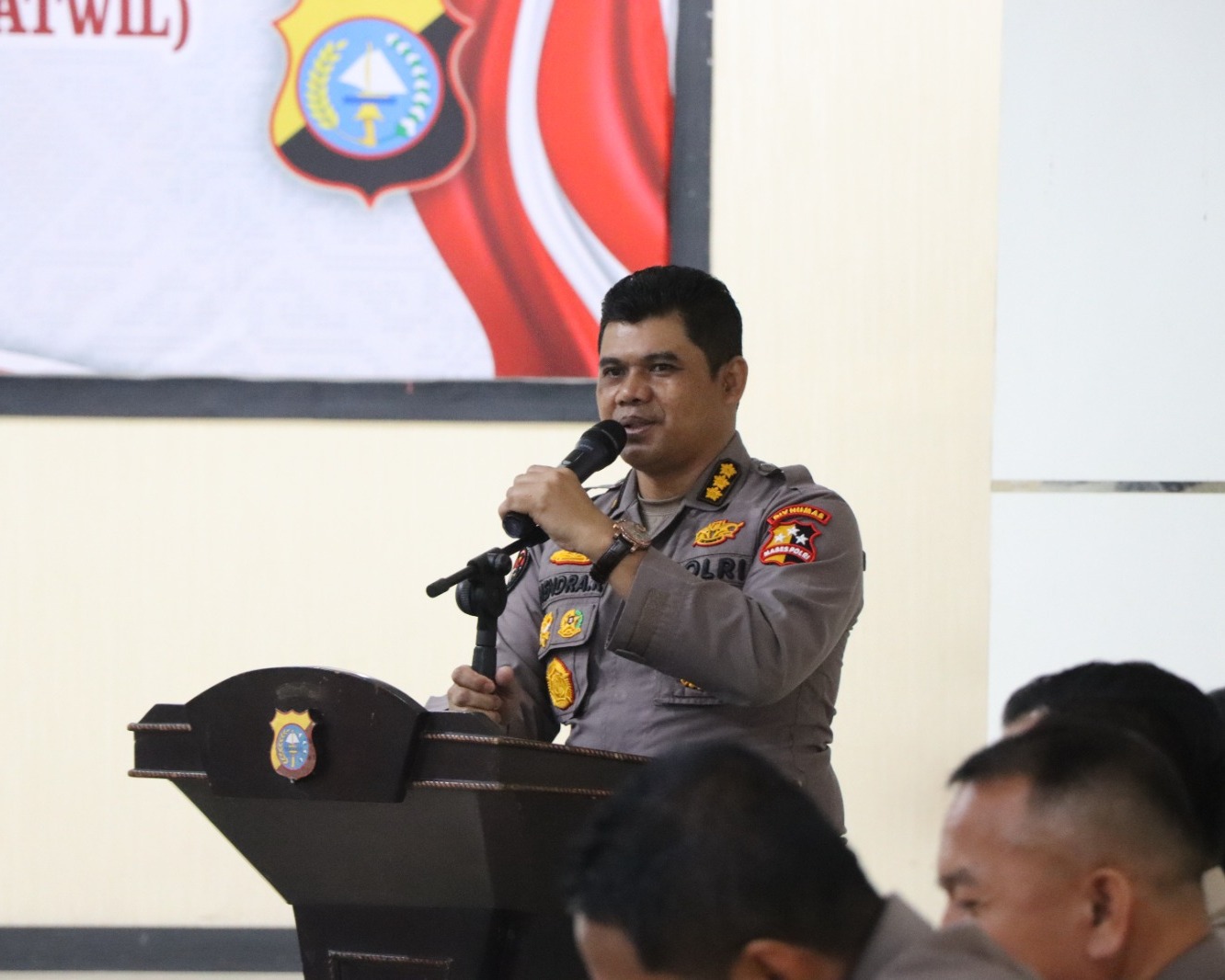 Tim Divisi Humas Polri Gelar Kegiatan Pemberdayaan dan Pengembangan Potensi Fungsi Kehumasan Tingkat Satuan Wilayah (Pensatwil) di Polres Dumai