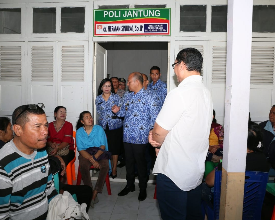 Bupati Taput Sidak Pelayanan di Rumah Sakit Tarutung