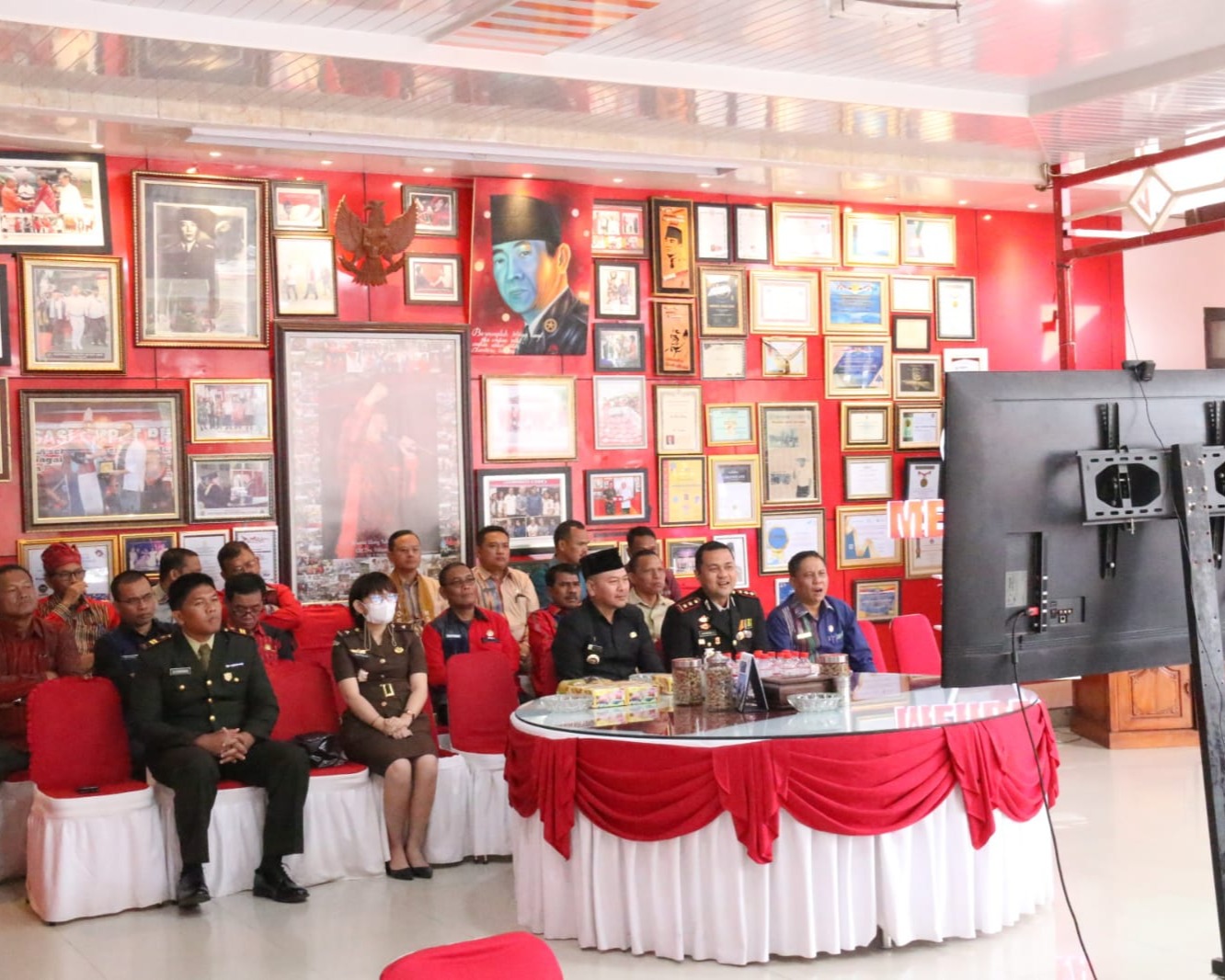 Bupati Taput Pimpin Upacara Peringatan Hari Lahir Pancasila 1 Juni 2023