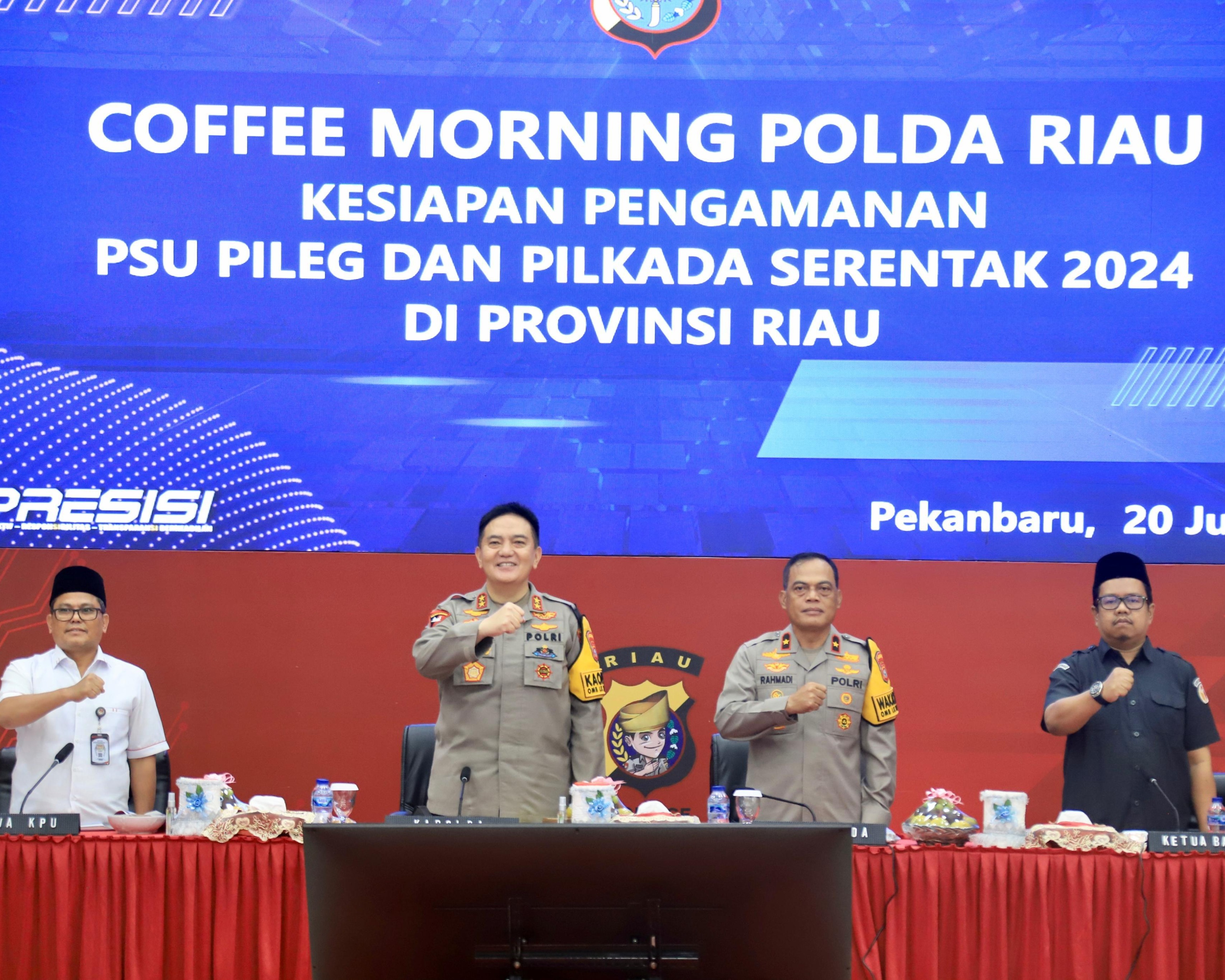 Polda Riau Siap Amankan PSU Pileg Dan Pilkada 2024 Provinsi Riau