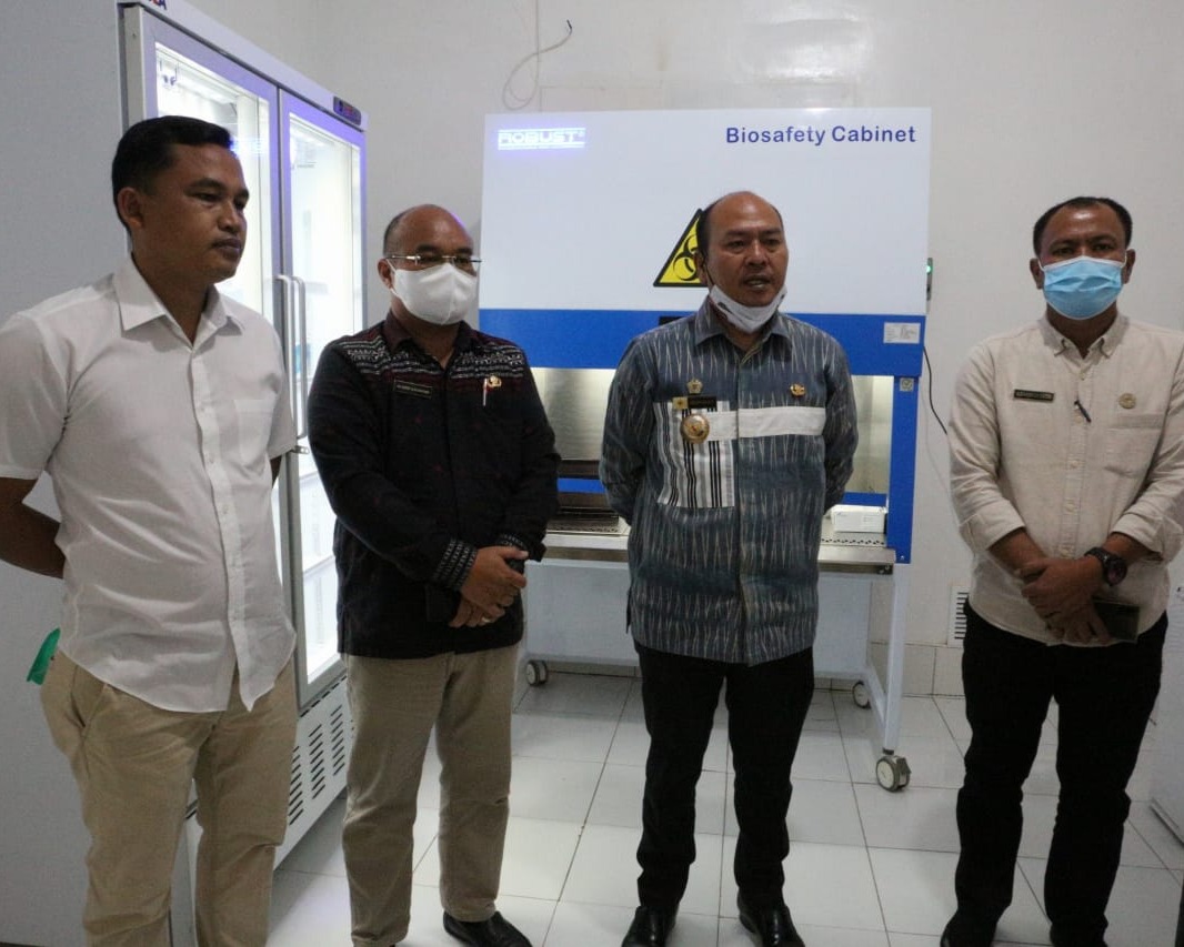 Melayani Lebih Maksimal, Bupati Taput Resmikan Laboratorium Pemeriksaan Covid-19 PCR di RSUD Tarutung
