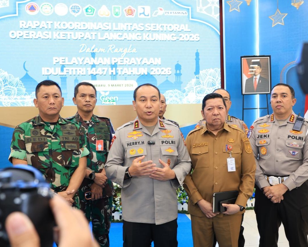 Hadapi Mudik Lebaran 2026, Polda Riau Gelar Rakor Operasi Ketupat