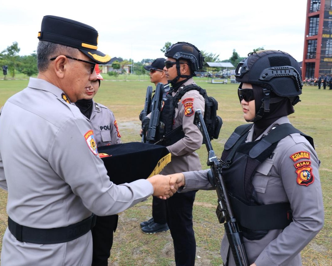 Polda Riau Resmi Tutup Pelatihan Tim RAGA Gelombang II Tahun 2026