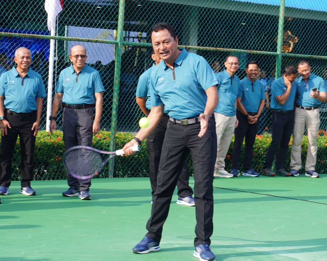 Pangkodau I Hadiri Pembukaan Kejurnas Tenis Kasau Cup 2026