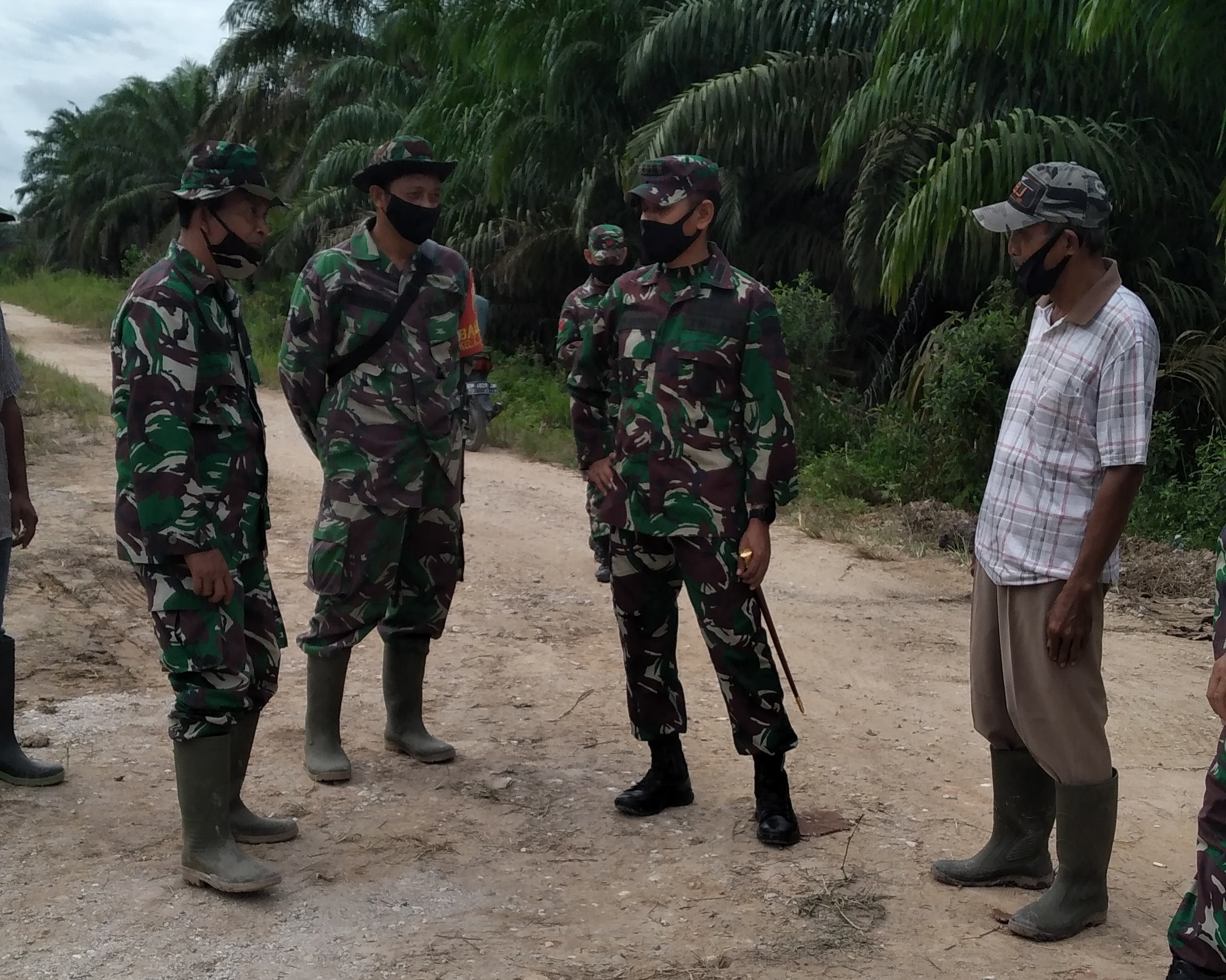 Giat TMMD Ke 108 di Rumbai Pesisir, Ketua RW 01 Kelurahan Tebing Tinggi Okura Ucapkan Terima Kasih Kepada Dandim 0301/PBR