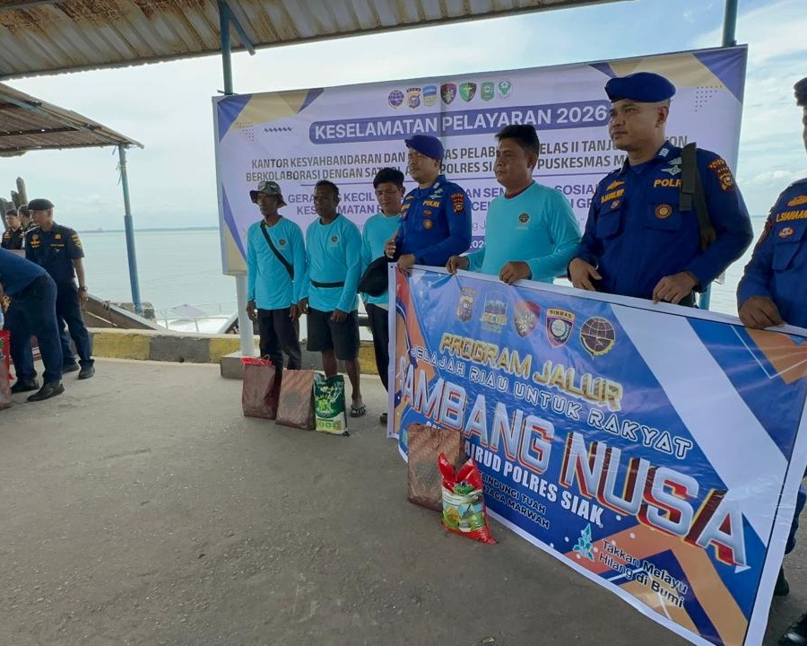 KSOP Tanjung Buton Dan JALUR Gelar Bhakti Sosial Untuk Masyarakat Pesisir Sungai Apit