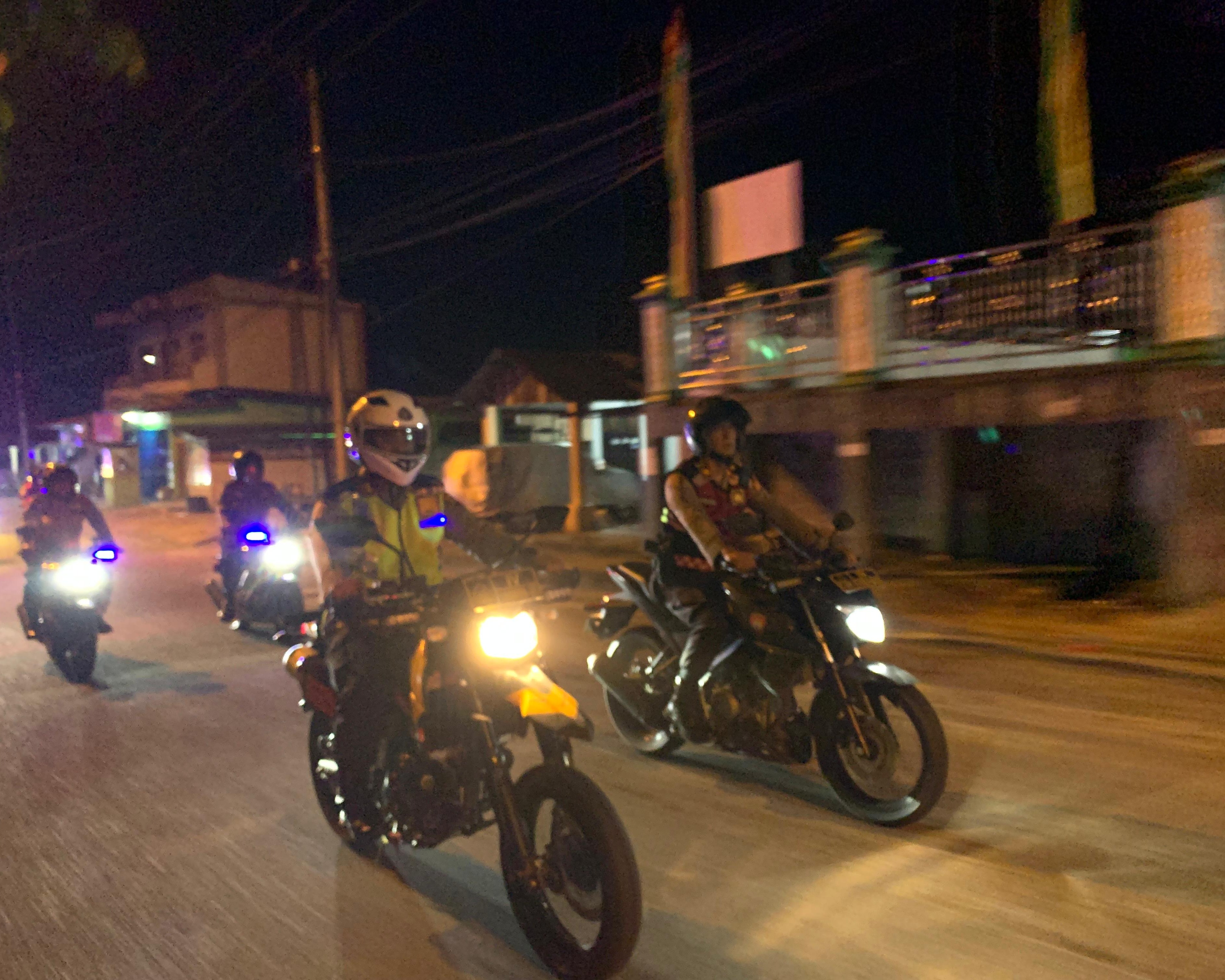 Kapolres Rohul Pimpin Langsung Patroli Himbauan Sahur dan Kamtibmas