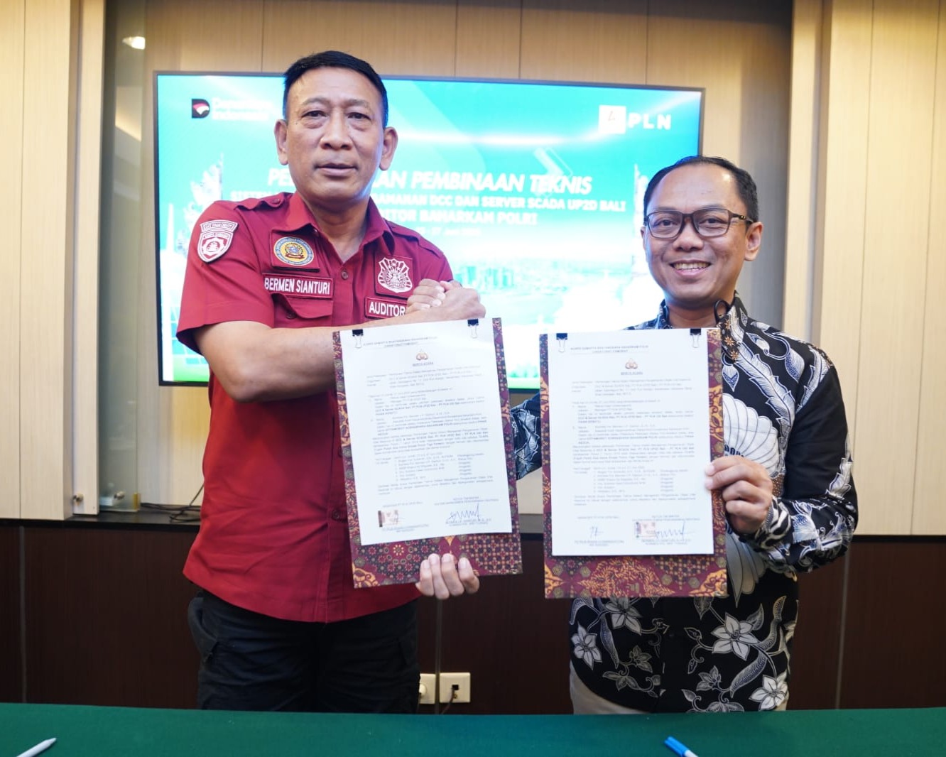 Dirpamobvit Korsabhara Baharkam Polri Dan PLN Pusat, Optimalkan Bimtek SMP di UP2D Dan UID Bali