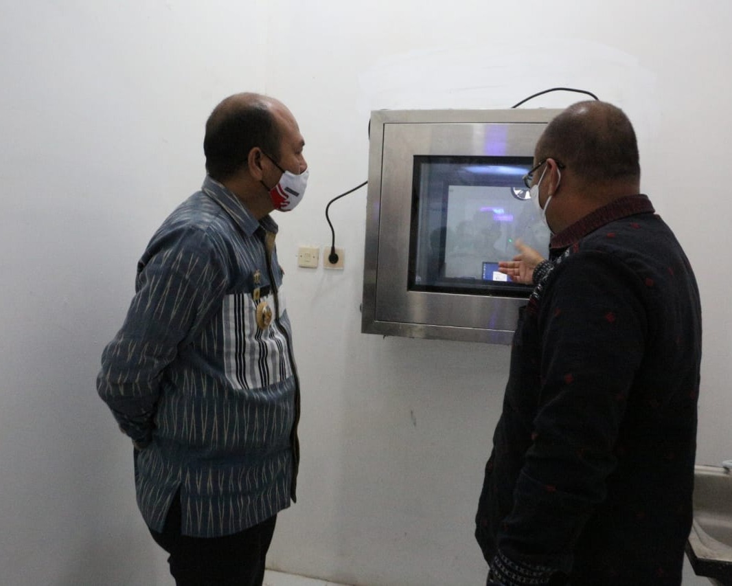 Melayani Lebih Maksimal, Bupati Taput Resmikan Laboratorium Pemeriksaan Covid-19 PCR di RSUD Tarutung