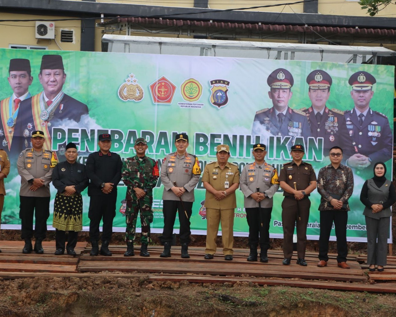 Kapolda Riau Kunjungi Polres Rokan Hulu Tingkatkan Sinergi Dan Dukung Ketahanan Pangan