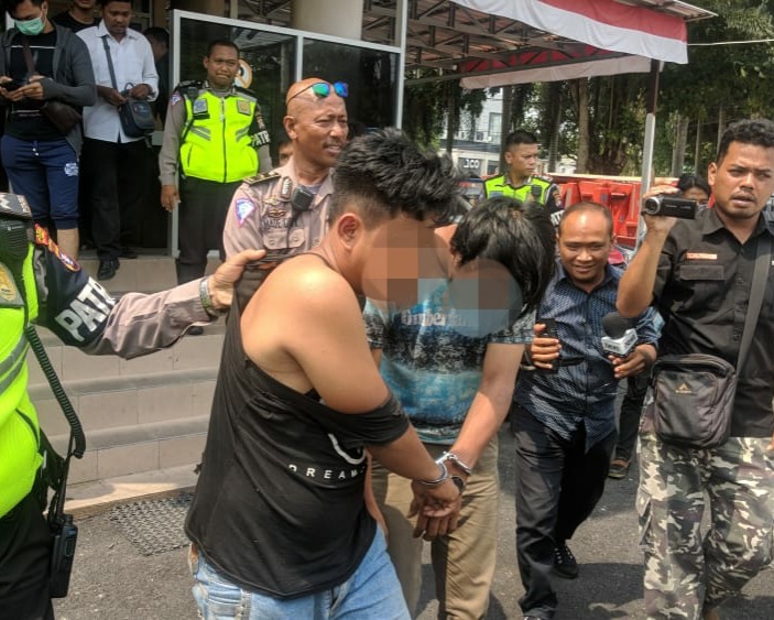 Gelar Razia, Satlantas Polresta Palangka Raya Tangkap Pengendara Membawa Sabu