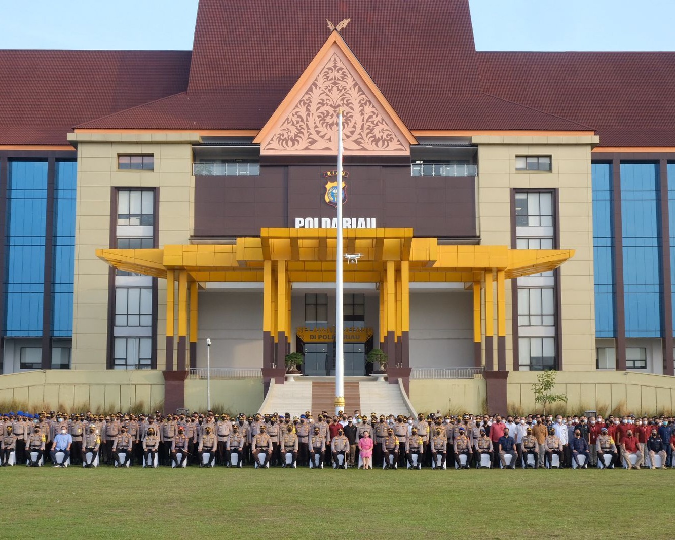 Pimpin Apel Terakhir, Irjen Pol Agung Setya Imam Effendi: Saya Doakan Polda Riau Makin Jaya