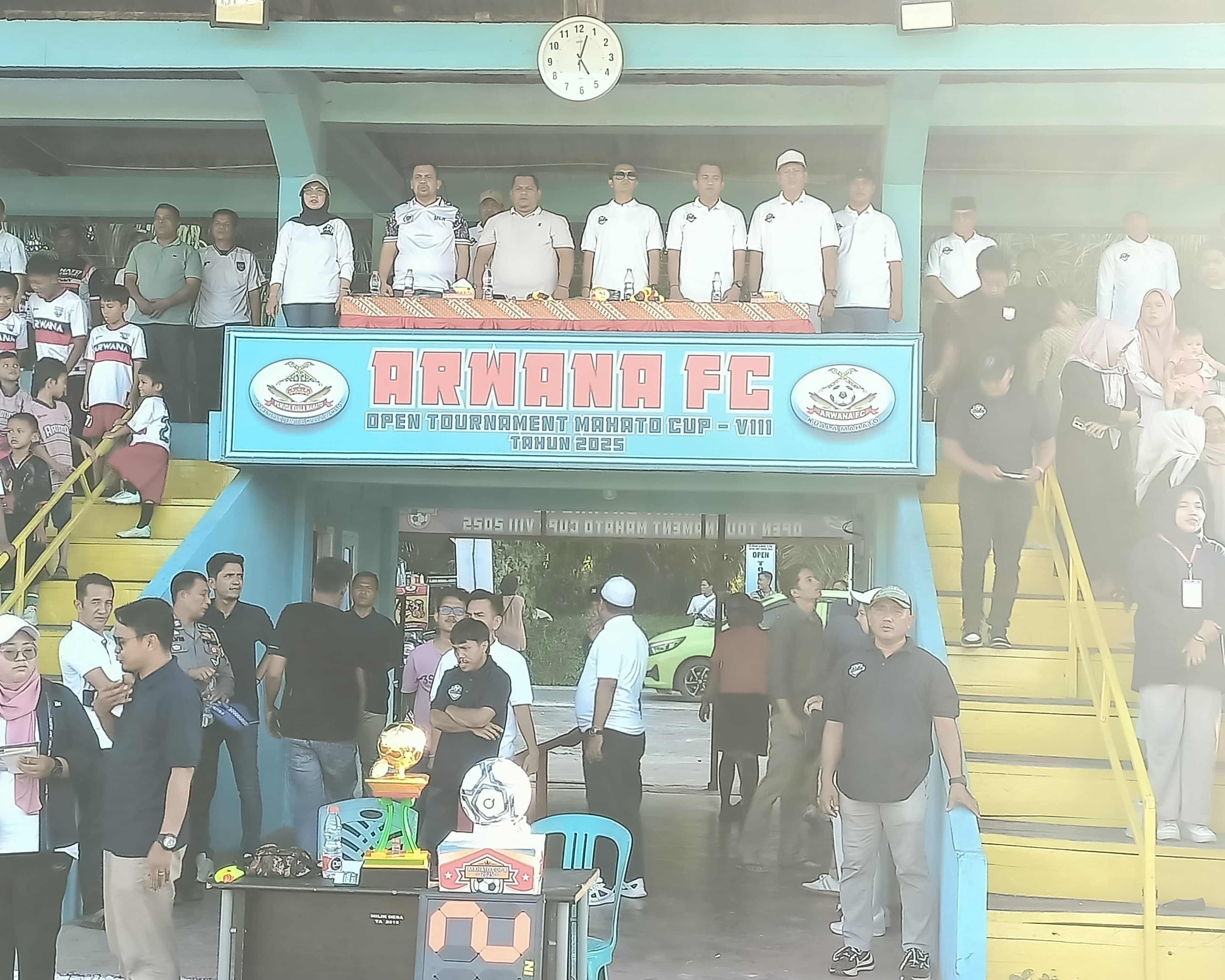Meriahkan HUT Bhayangkara Ke-79, Kapolres Rohul Buka Secara Resmi Open Tournament Mahato CUP VIII