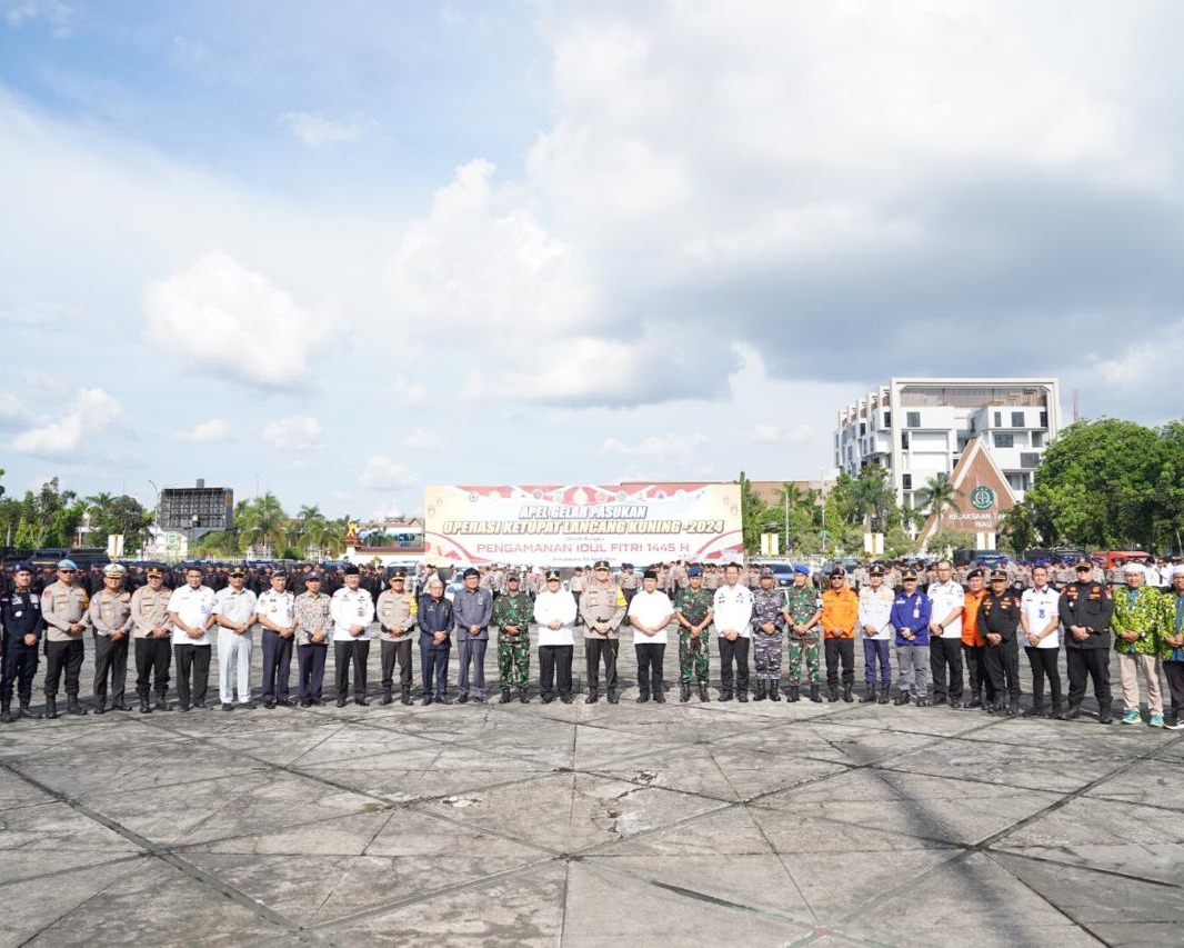 Polda Riau Siagakan 3.508 Personil Amankan Mudik Hari Raya Idul Fitri 1445 H Tahun 2024