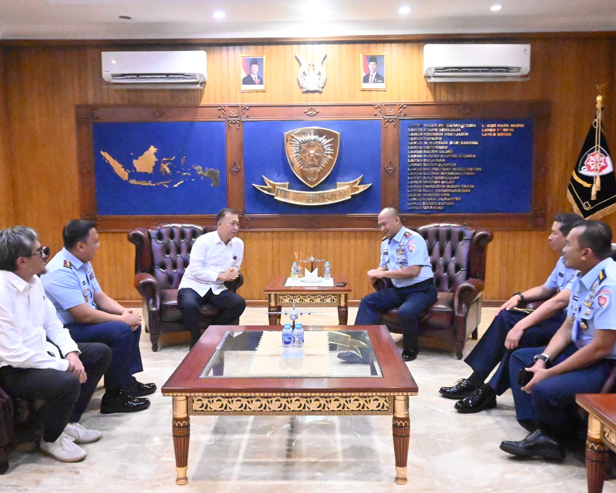 Pangkodau I Apresiasi Kinerja Lanud HNM Terima Alih Status  Pengelolaan BMN Dari BP Batam
