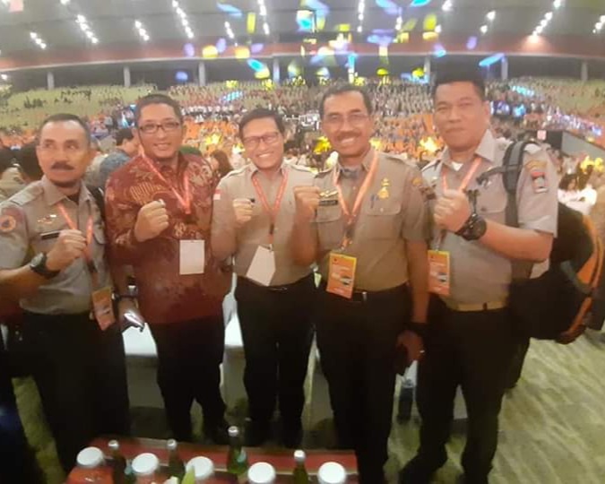 Wawako Padang Hendri Septa Hadiri Rakornas Penanggulangan Bencana Bersama Presiden Jokowi