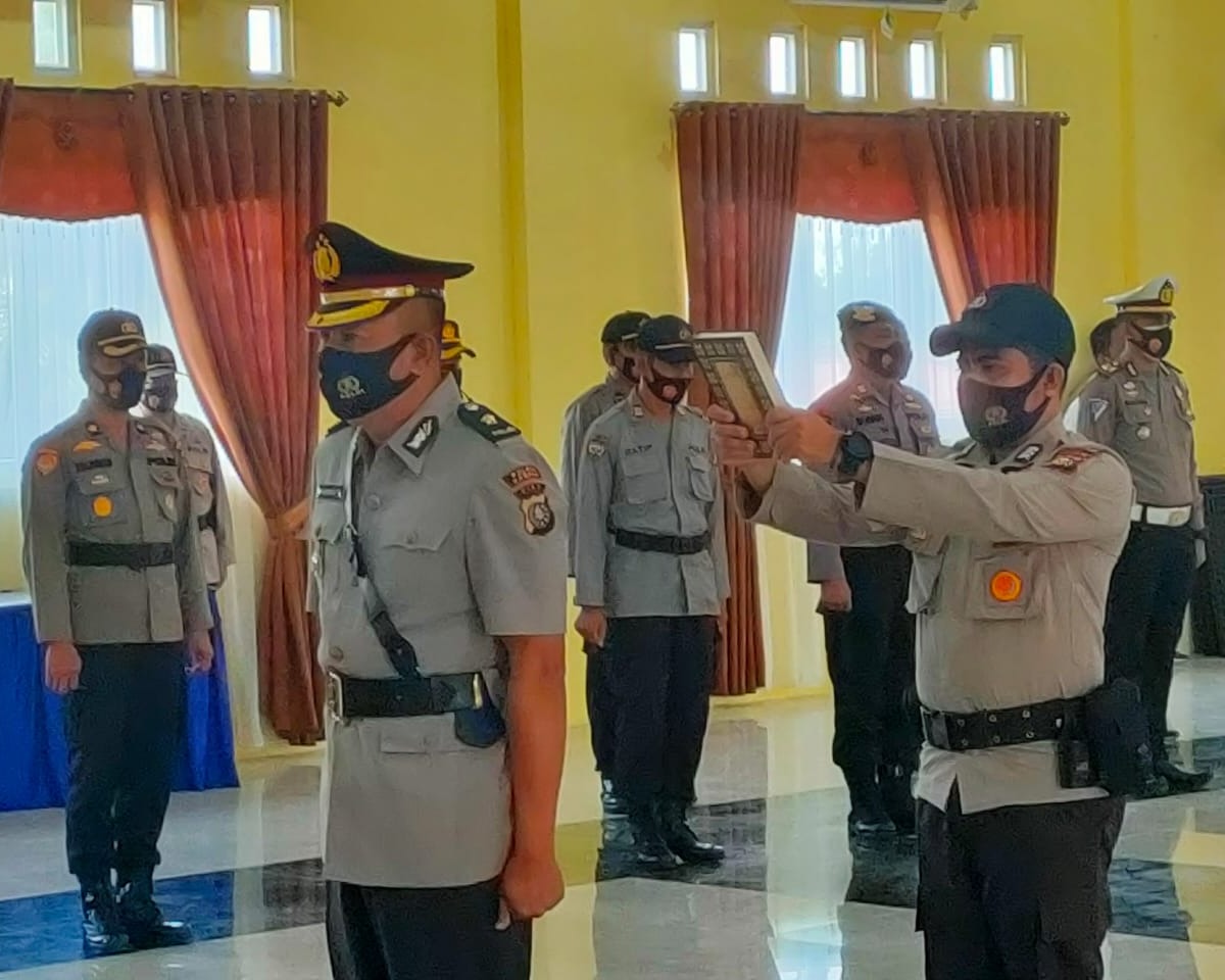 Mulai Hari Ini Kompol Maryanta Resmi Jabat Kabag Sumda Polres Kampar