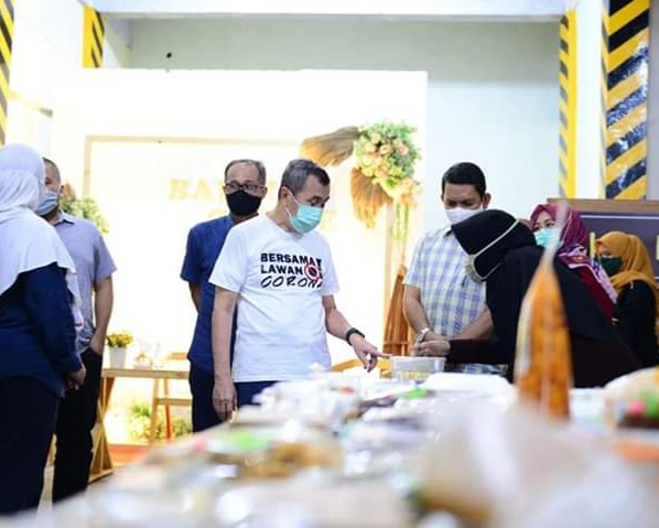 Gubri Hadir Dalam Pembukaan Bazar Kuliner Online Tahun 2020