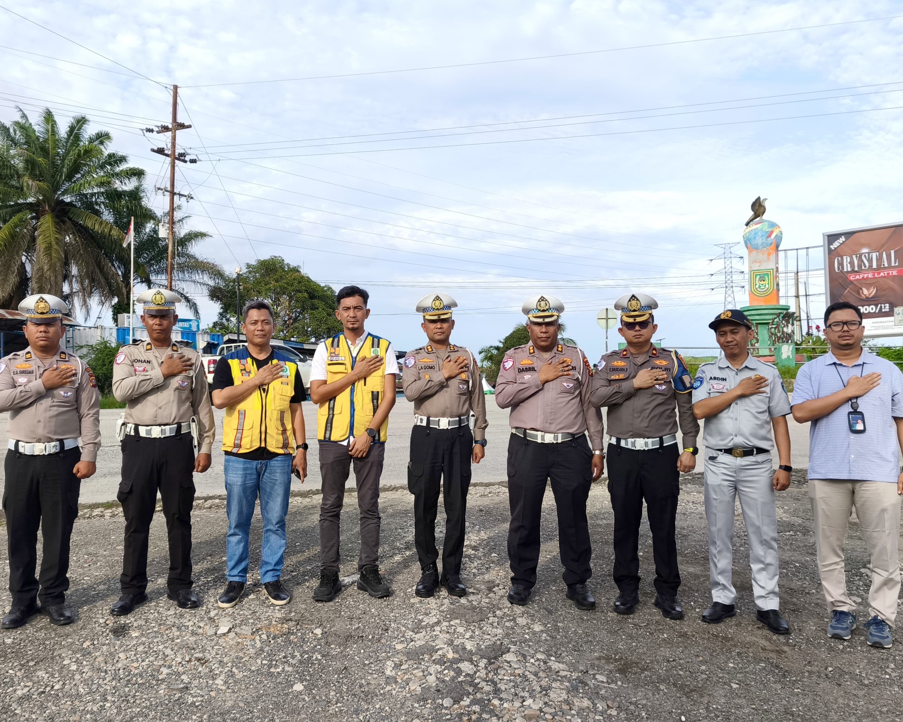 Hadirkan Mudik Aman dan Nyaman, Tim Ditlantas Polda Riau Cek Terminal AKAP Serta Sisir Jalan Lintas Timur Menuju Provinsi Sumut
