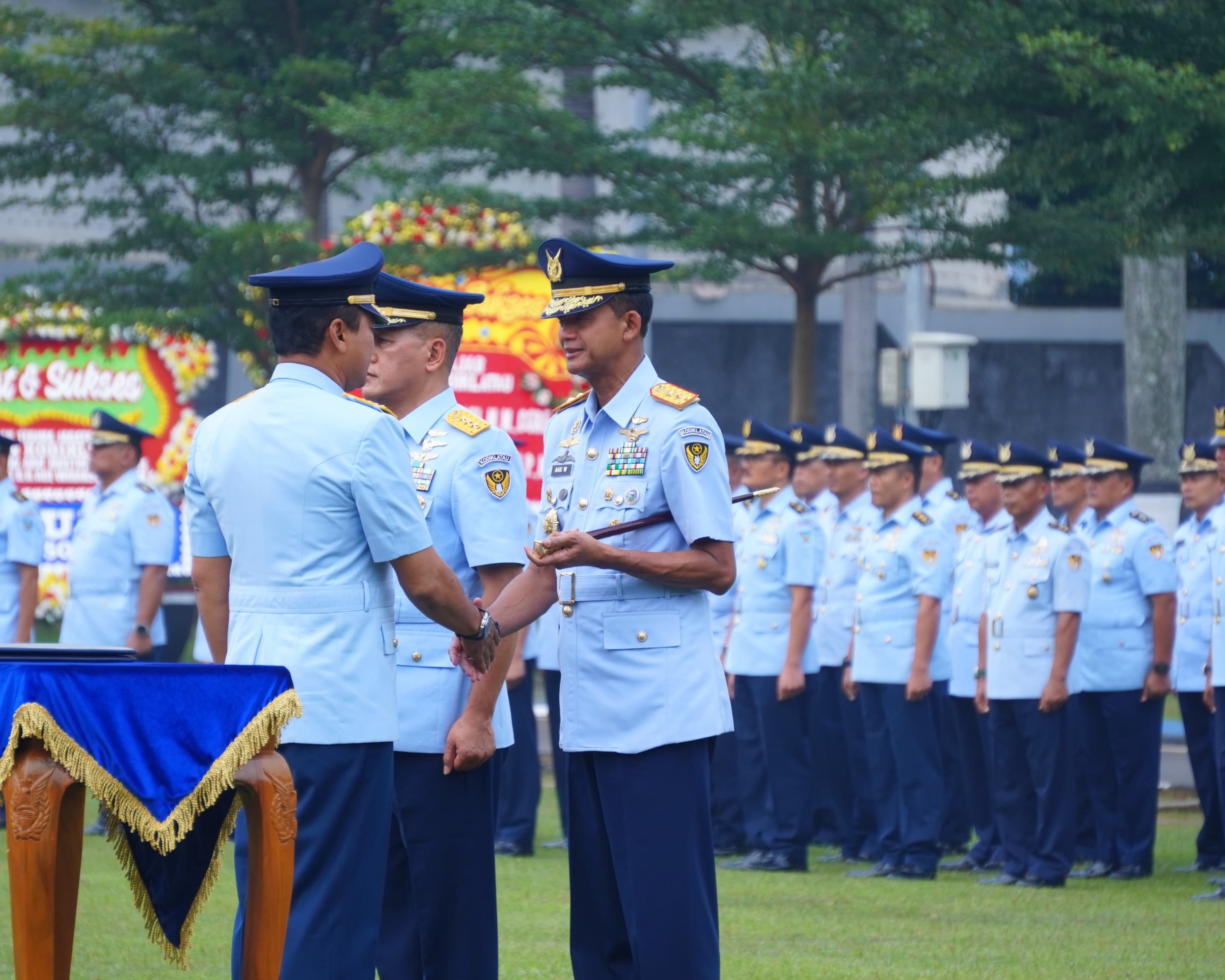 Pangkodau I Hadiri Sertijab Dankodiklatau