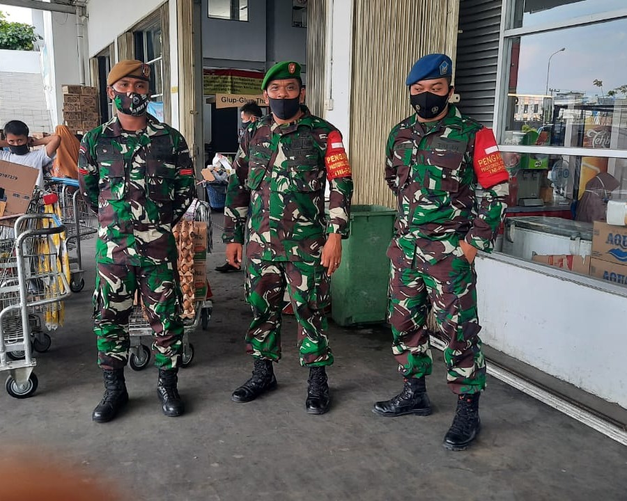 Pusat Keramaian, Lanud RSN Awasi Pelaksanaan Protokol Kesehatan