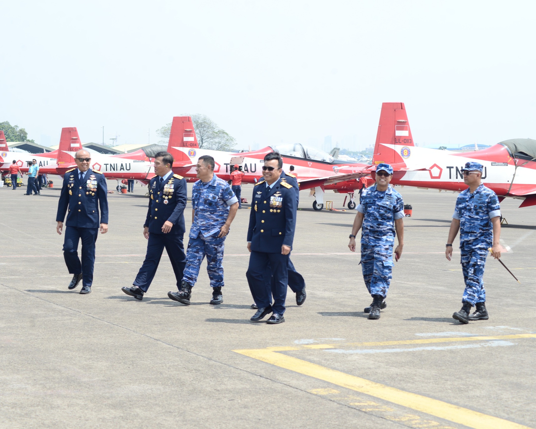 Pangkodau I Hadiri Briefing Kasau: Flypass TNI AU Dapat Apresiasi Dari Berbagai Pihak