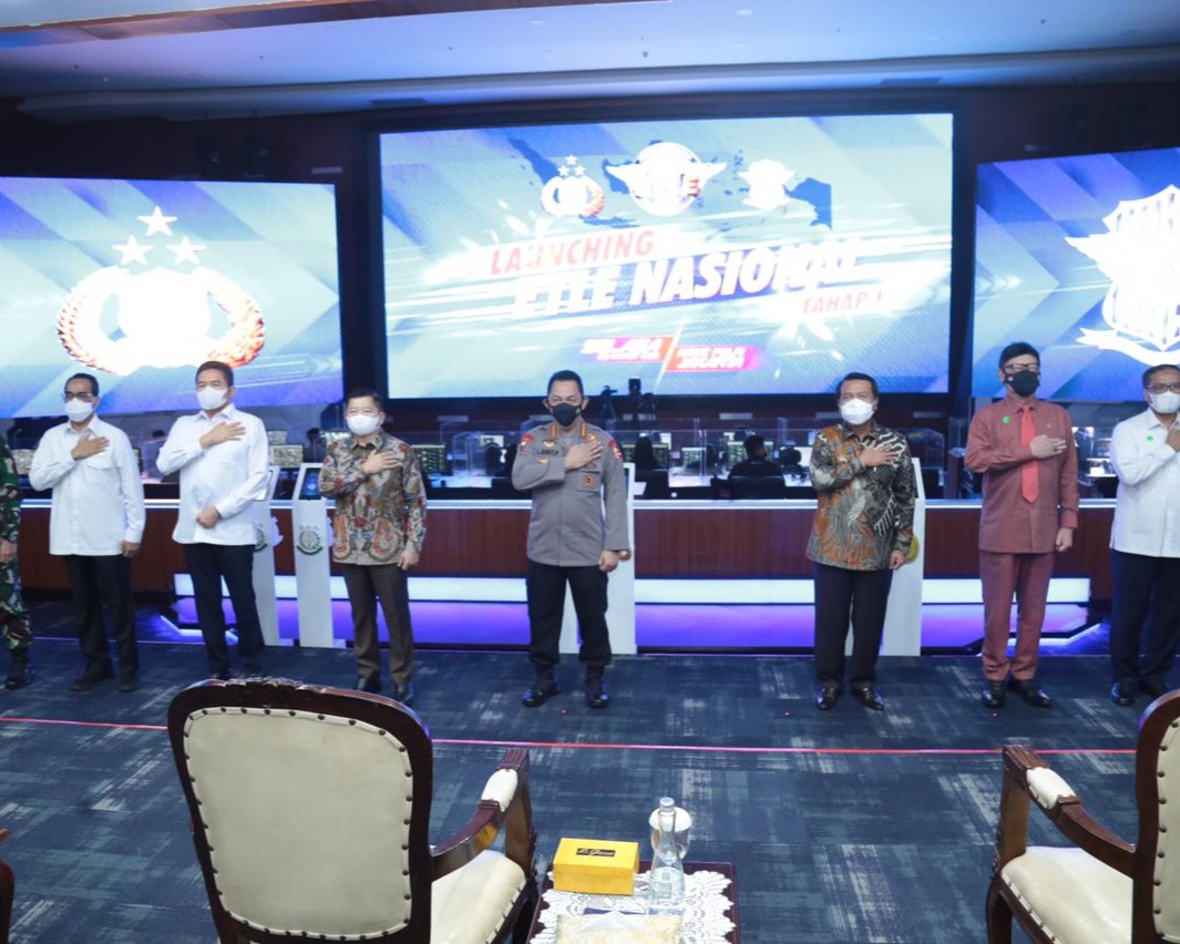 Kapolri Resmi Launching ETLE Nasional Tahap Pertama, Ada 12 Polda Terapkan Tilang Elektronik