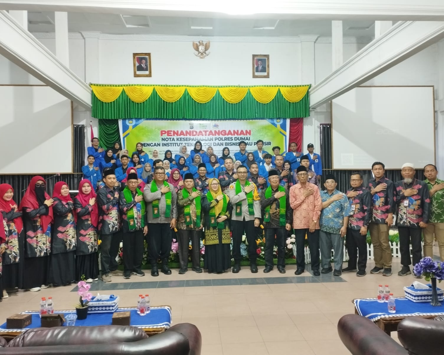 Polres Dumai Tandatangani MoU Dengan ITB Riau Pesisir, Perkuat Sinergi Tri Dharma Perguruan Tinggi dan Keamanan Kampus