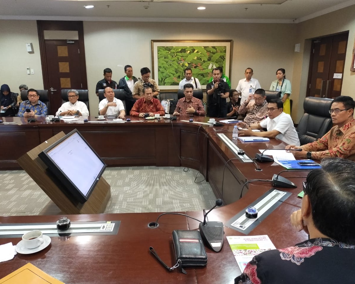 Bupati Taput Hadiri Sosialisasi Kegiatan Asian Agriculture dan Food Forum HKTI 2020 di Jakarta