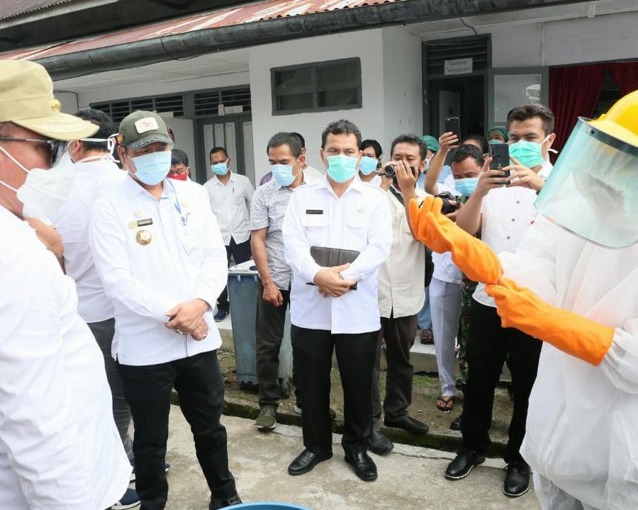 Dalam Kunker, Gubernur Sumatera Utara Meninjau Fasilitas Di Rumah Sakit Umum Tarutung