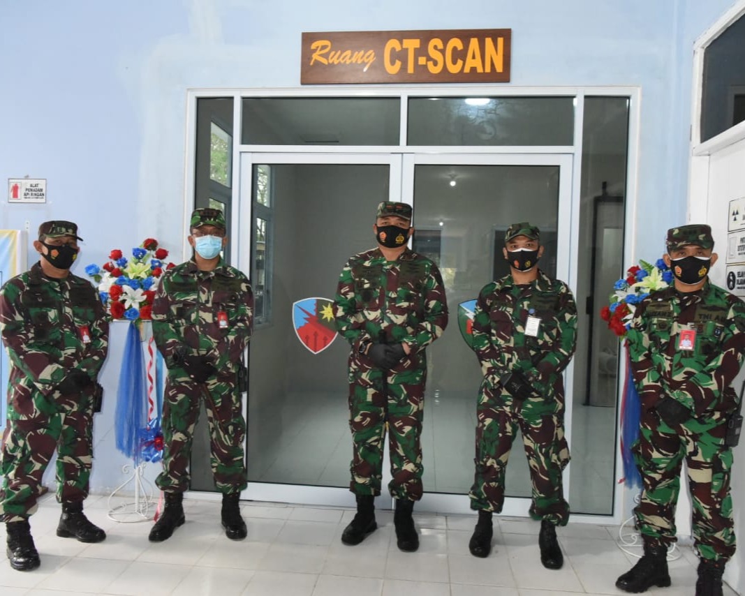 Danlanud RSN Resmikan Penggunaan Ruang CT Scan di RSAU dr Sukiman