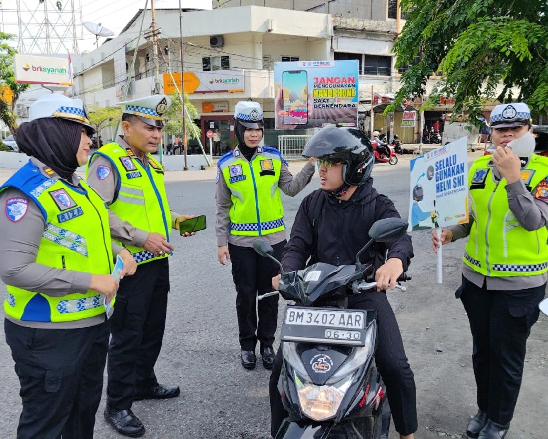 Hari Ketiga Operasi Patuh Lancang Kuning 2026, Tilang Naik 46 Persen